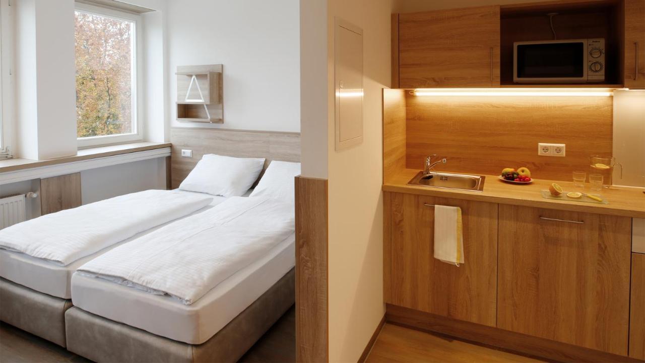 A2 Boarding House Memmingen Aparthotel Buitenkant foto